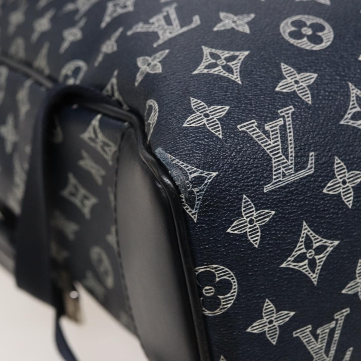 Louis Vuitton LOUIS VUITTON Monogram Savanna Steamer Backpack Black M54126 Size ONE SIZE - 9 Thumbnail