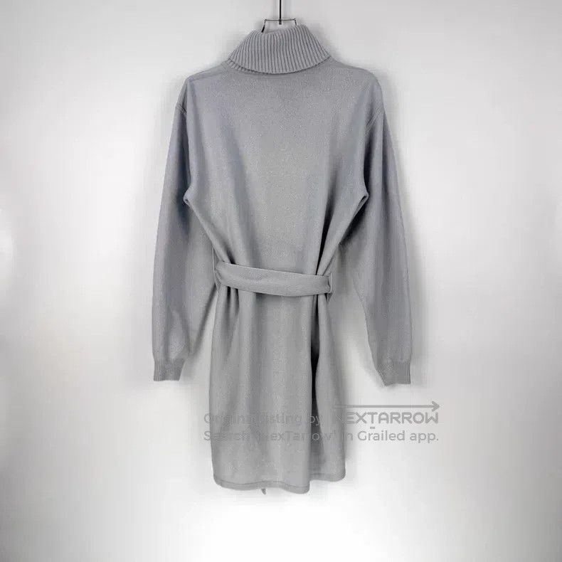 Hermes Hermes Light Blue Mulberry Silk Patchwork Design Cashmere Size XS / US 0-2 / IT 36-38 - 4 Thumbnail