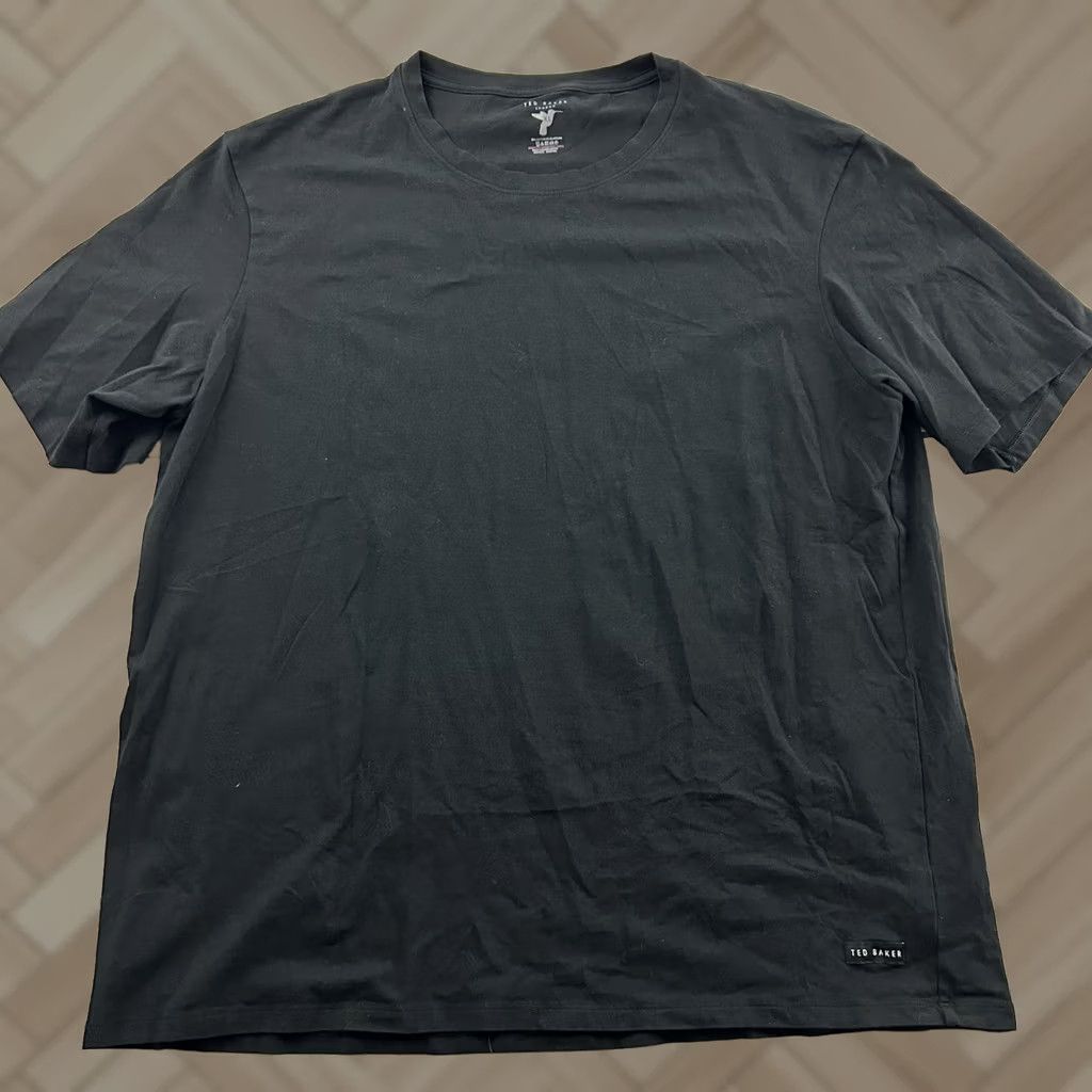 Ted Baker Ted Baker Short Sleeve T-Shirt Men's XL Black Size US XL / EU 56 / 4 - 1 Thumbnail