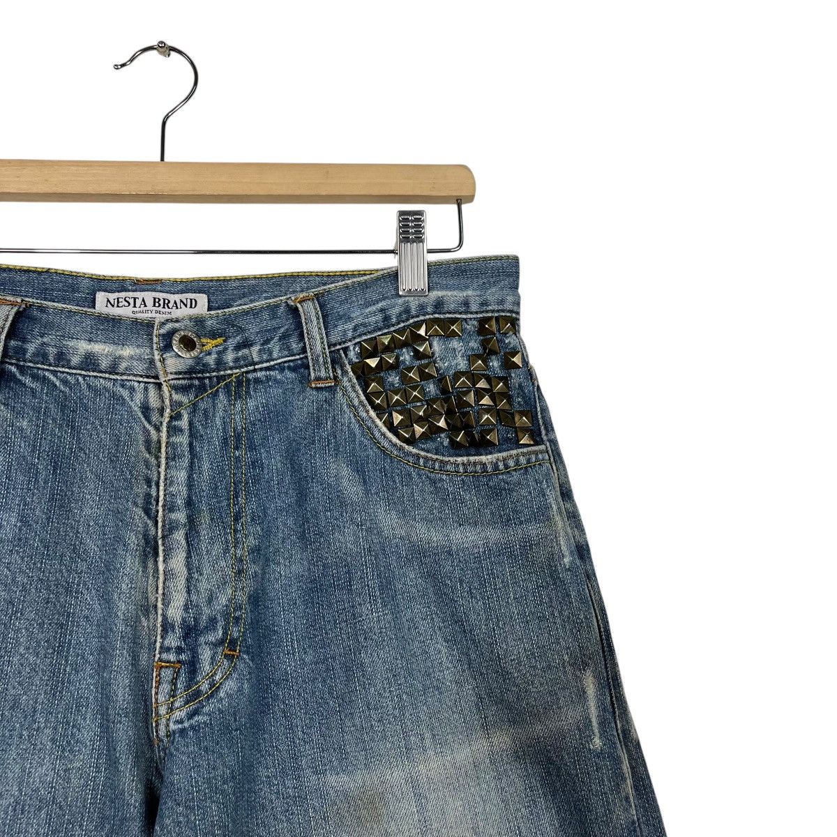 Japanese Brand Vintage Nesta Brand Denim Jeans Size US 32 / EU 48 - 5 Thumbnail