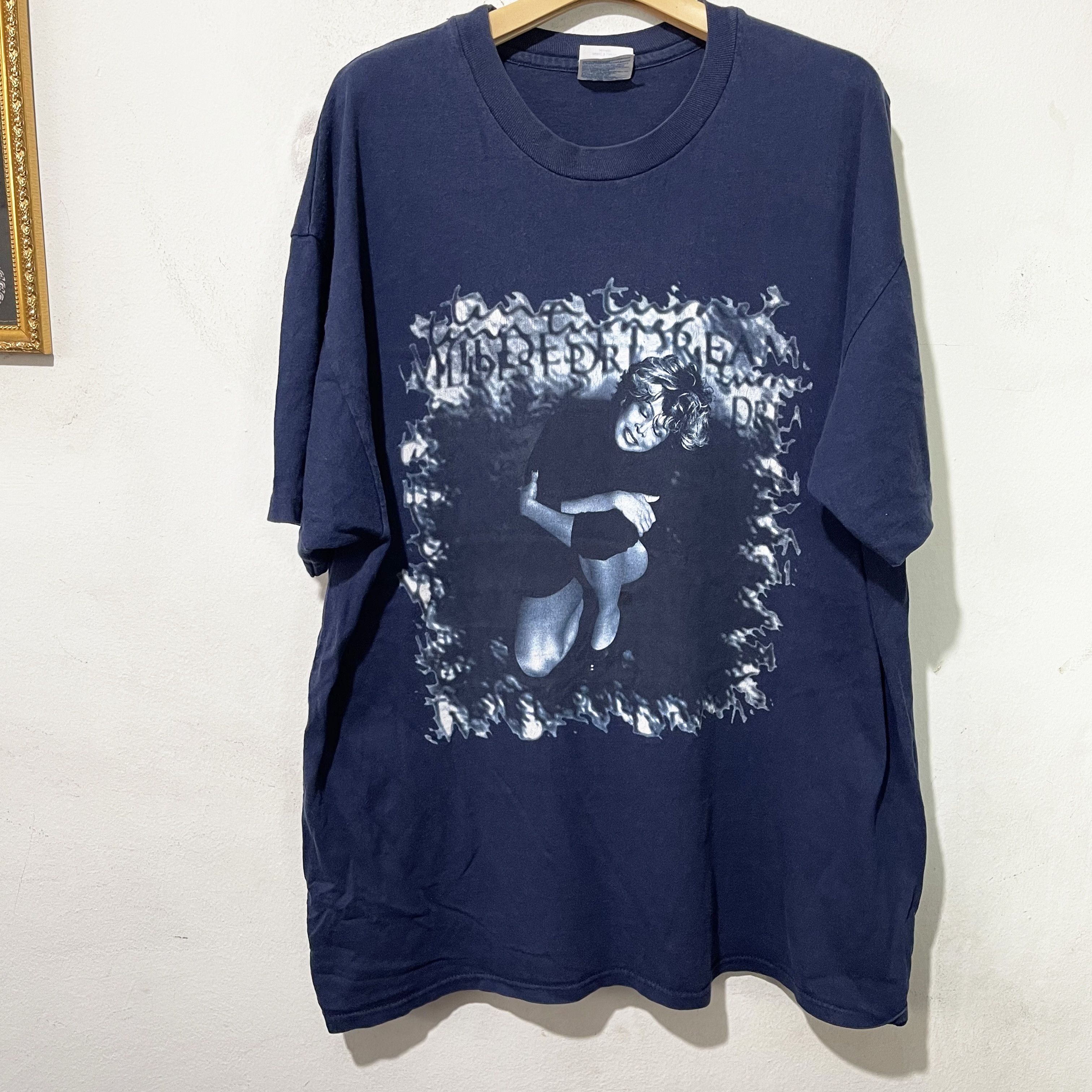 Vintage Vintage 90s Tina turner Wildest Dreams Hanes Tour Shirt Size US XL / EU 56 / 4 - 1 Thumbnail