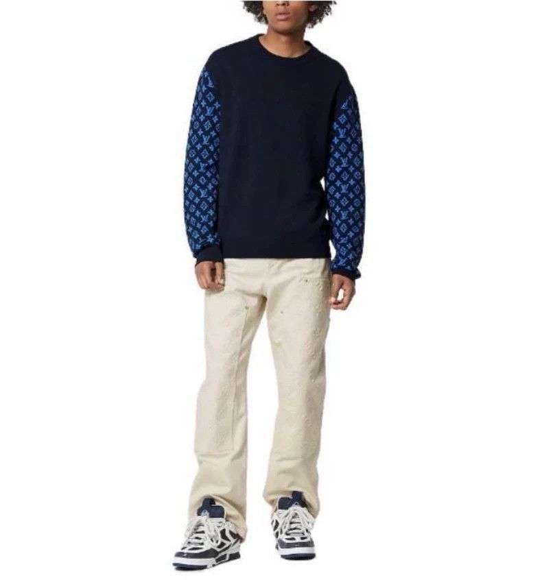 Louis Vuitton Louis Vuitton Monogram Long Sleeve Sweater-2506 Size US L / EU 52-54 / 3 - 2 Thumbnail