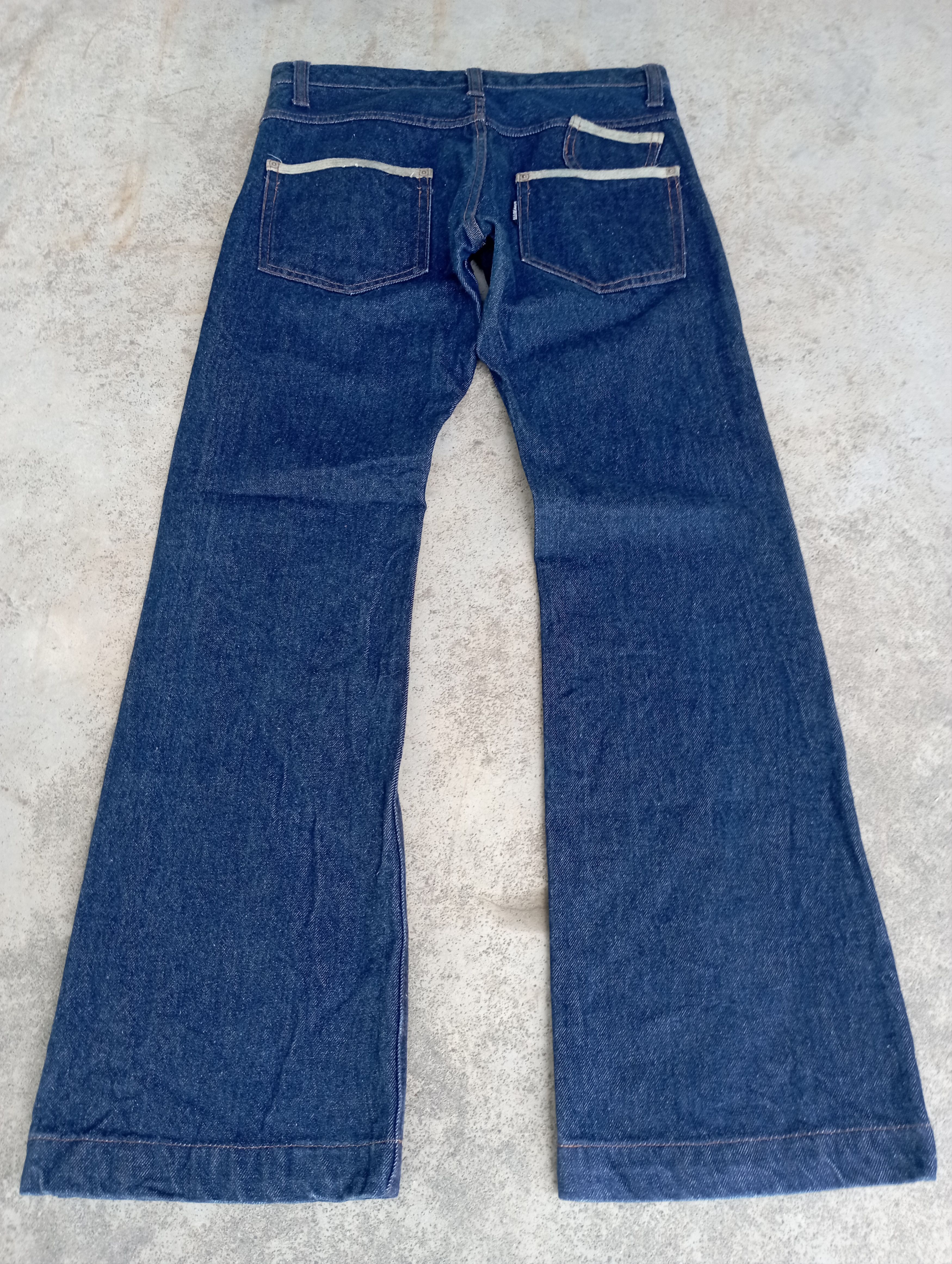 Tornado Mart Japanese Body Butter Flare Jeans + Leather Bootcut Jeans Size US 31 - 2 Thumbnail