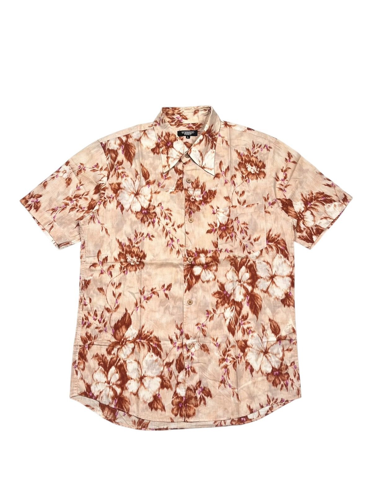 Tornado Mart Tornado Mart Flower Graphic Printed Size US M / EU 48-50 / 2 - 1 Thumbnail