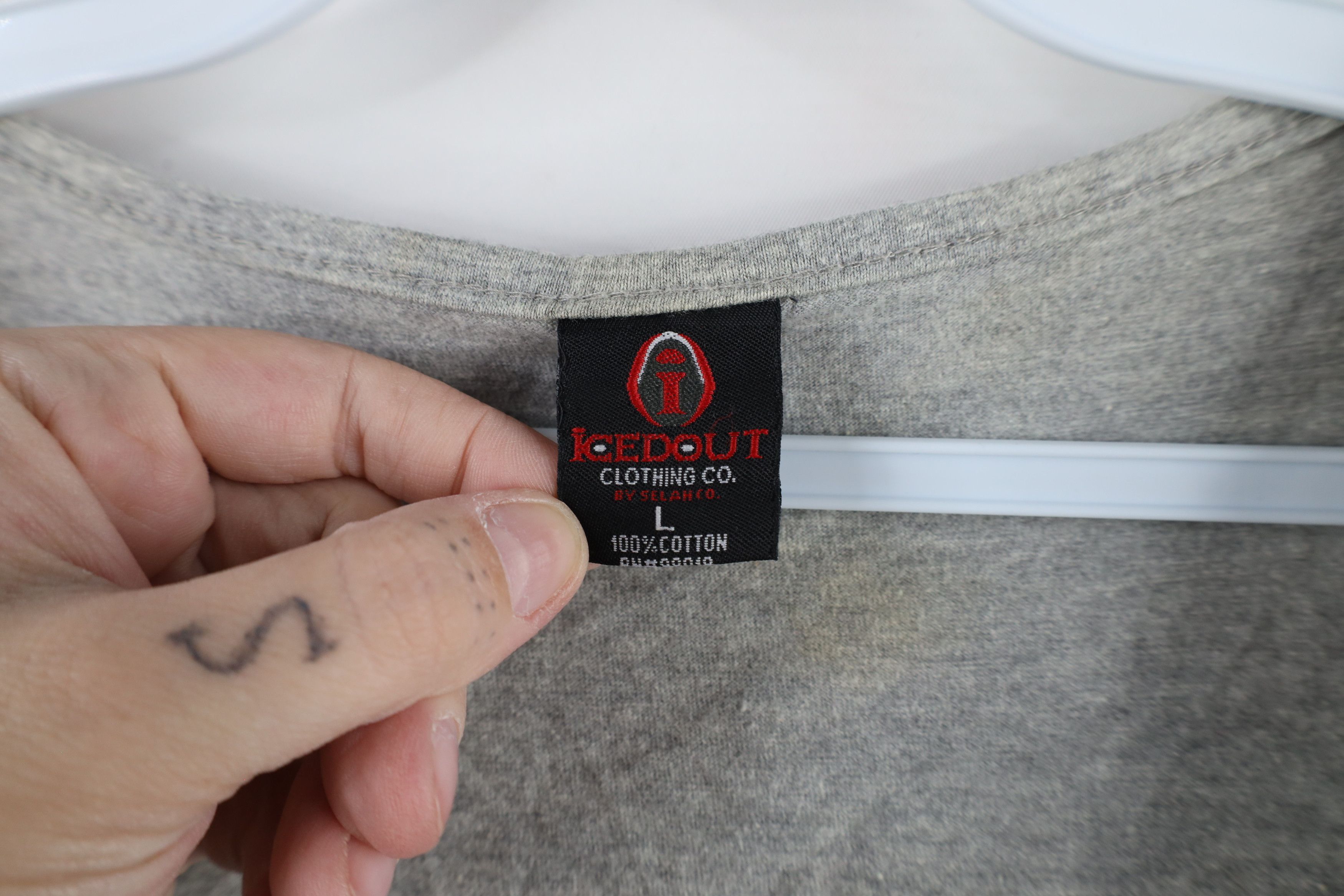 Vintage Vintage Y2K Streetwear Hip Hop Legends Tank Top T-Shirt Gray Size US L / EU 52-54 / 3 - 7 Thumbnail
