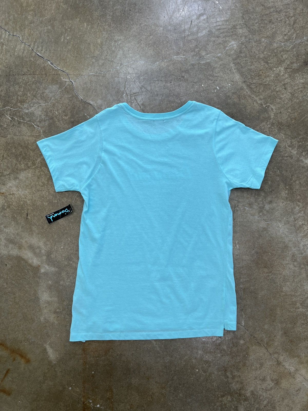 Diamond Supply Co. Diamond Supply Typeset BF Tee Blue Medium Size M / US 6-8 / IT 42-44 - 4 Thumbnail