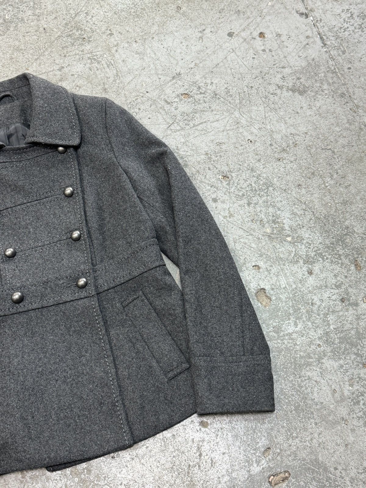 Vintage Vintage y2k Wool Coat Size M / US 6-8 / IT 42-44 - 4 Thumbnail