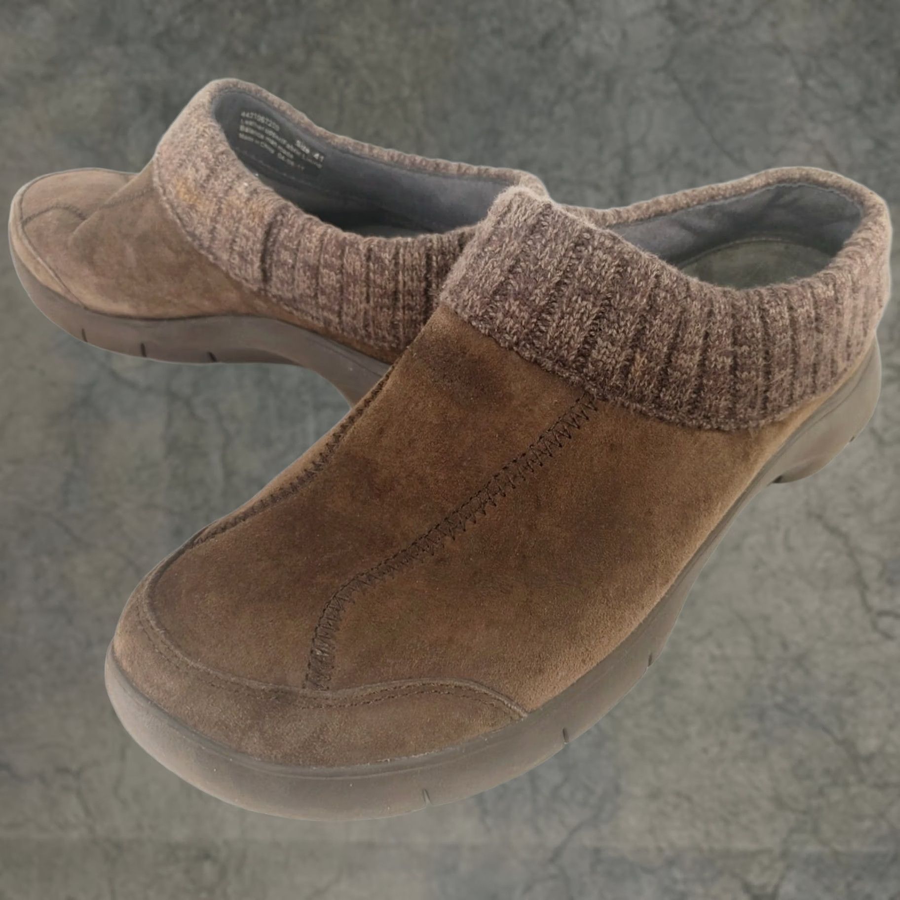 Dansko Dansko Eartha Brown Suede Slip-On Comfort Shoes Women M 10 US 41 EU Casual Low Top Rounded Toe Size L / US 10 / IT 46 - 1 Thumbnail