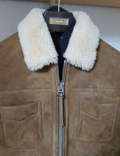 Tom Ford 3XL/Size 60 / Suede Sharing 4 Pocket Mustang Jacket in Brown Size US XXL / EU 58 / 5 - 3 Thumbnail