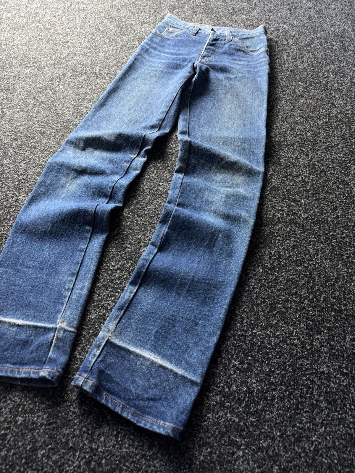 Levi's × Levi's Vintage Clothing × Vintage Vintage 90s Levi’s Zip Skinny Denim Jeans Size 25" / US 0 / IT 36 - 3 Thumbnail