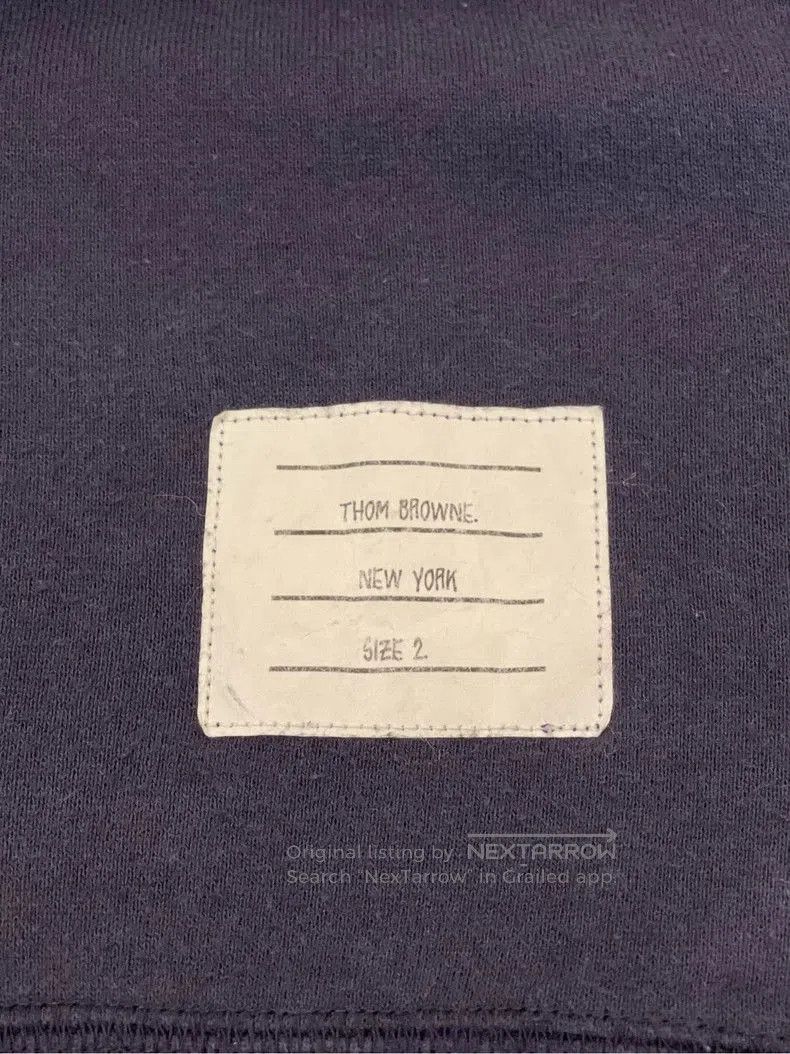 Thom Browne Thom Browne Classic Stripe Crewneck Sweatshirt . Size US S / EU 44-46 / 1 - 4 Thumbnail