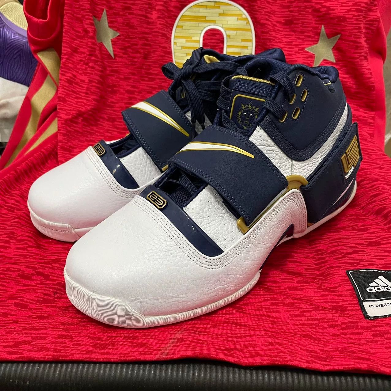 Nike Nike LEBRON Blue Lowtop Sneakers 9 Men Size US 9 / EU 42 - 1 Thumbnail