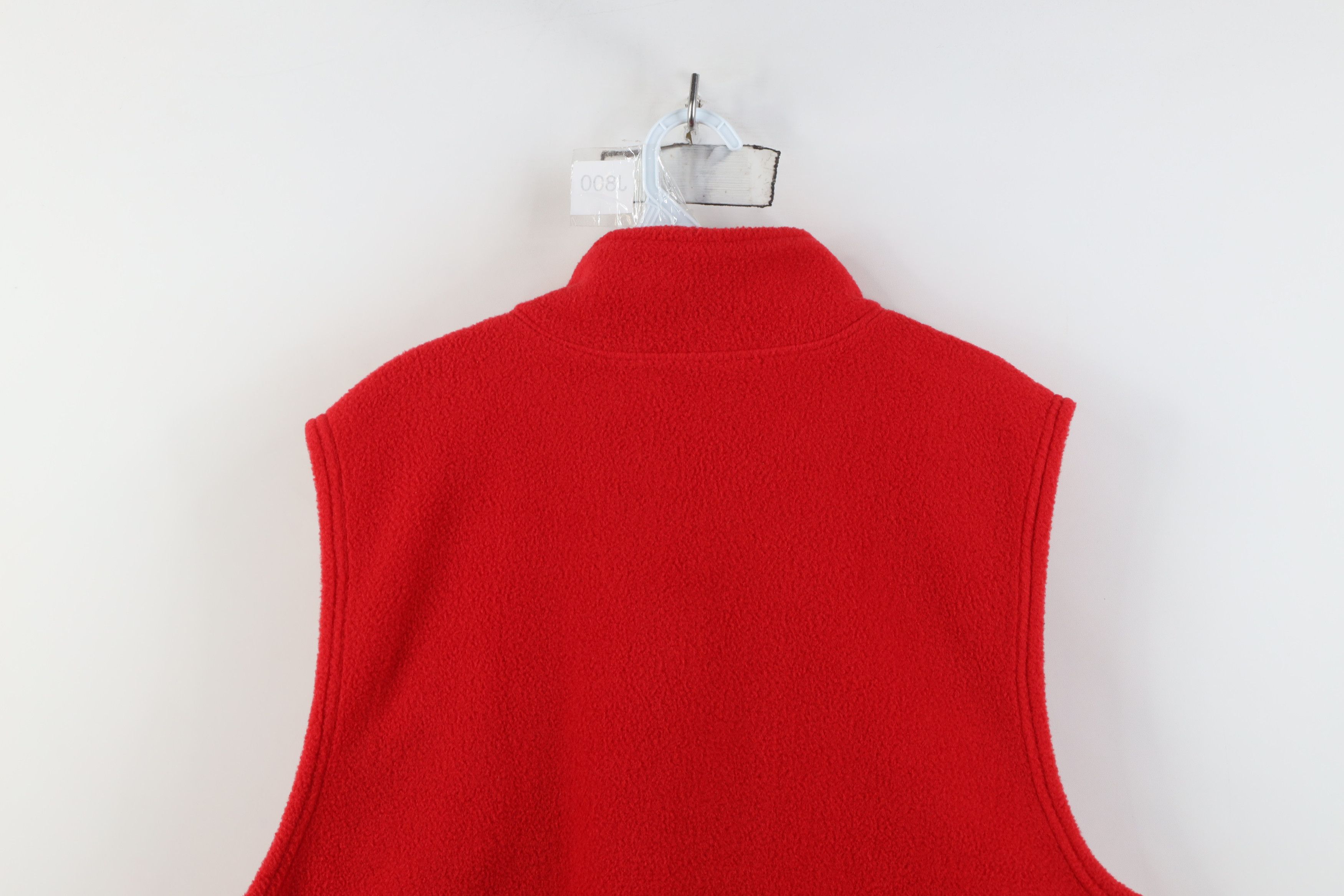 Russell Athletic Vintage 90s Russell Athletic Full Zip Vest Jacket Red USA Size US L / EU 52-54 / 3 - 13 Thumbnail