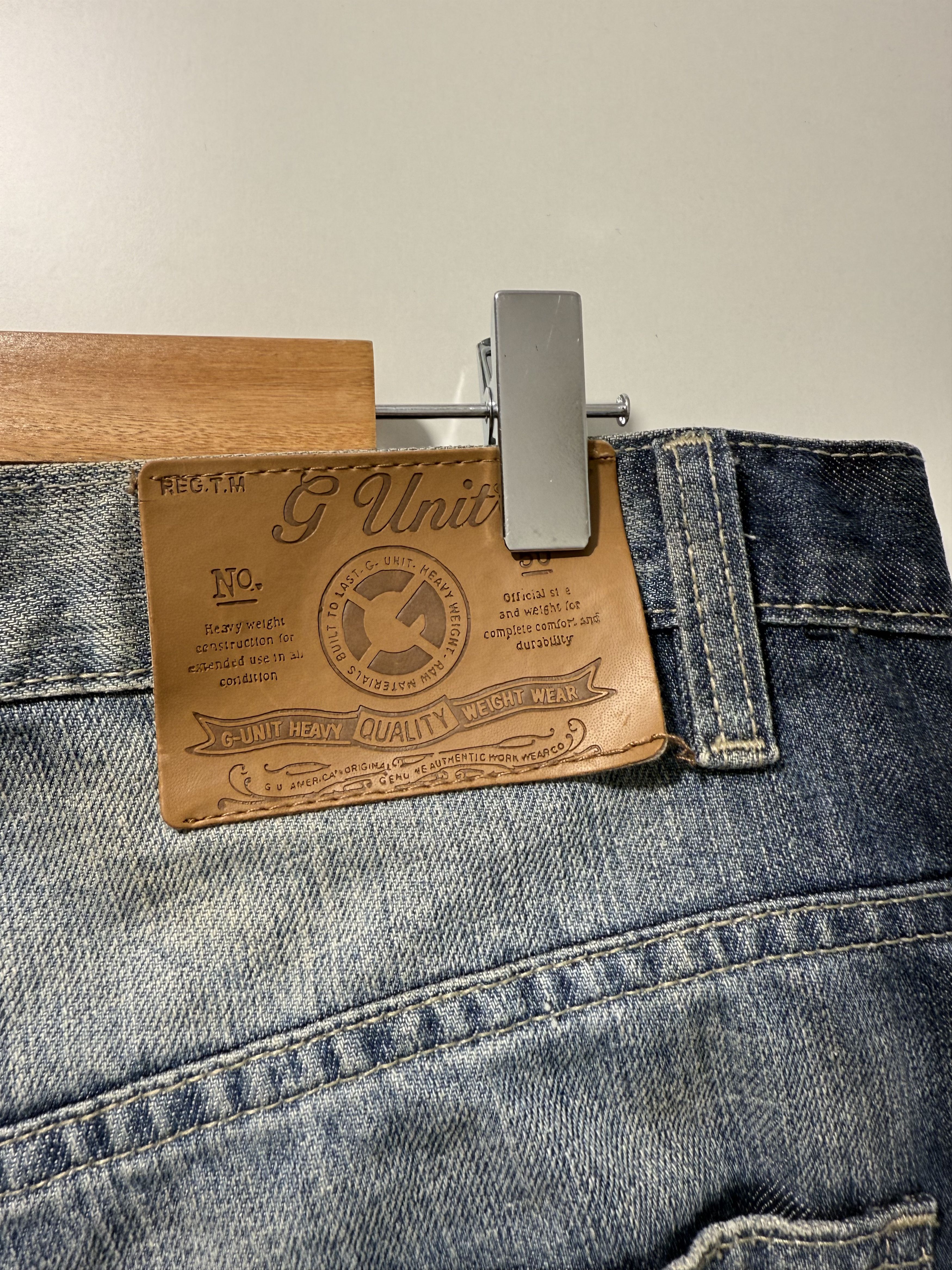 G-Unit Men's Vintage G- Unit Wide Denim Jeans 34x32 Size US 34 / EU 50 - 5 Thumbnail