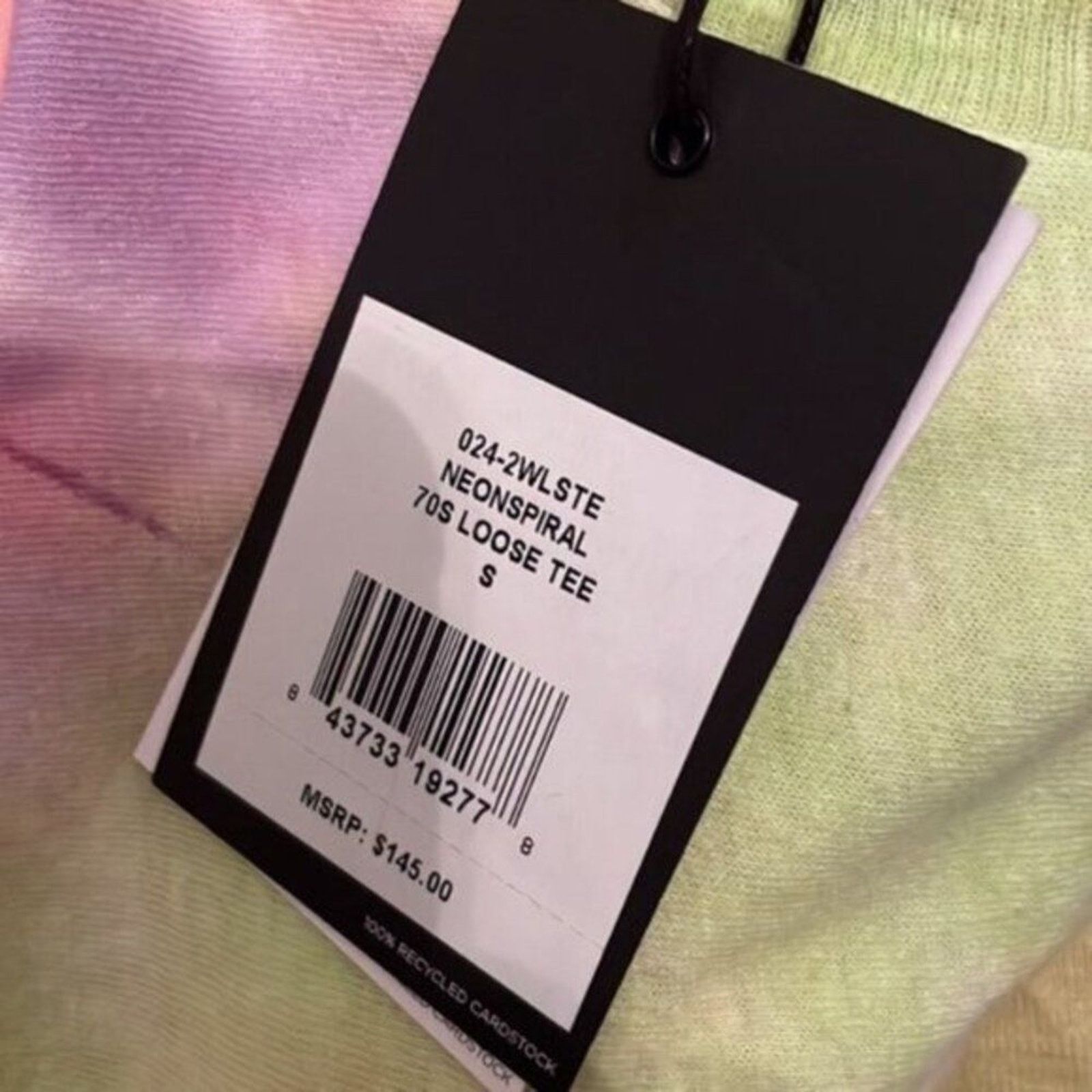 RE/DONE ReDone tie dye tee multicolored S Size S / US 4 / IT 40 - 5 Thumbnail