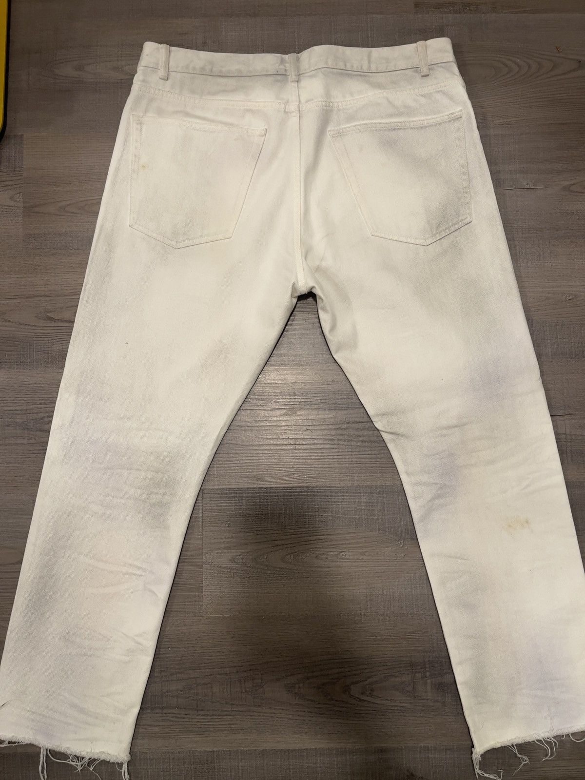 John Elliott John Elliot White raw hem Japanese denim Size US 36 / EU 52 - 2 Thumbnail