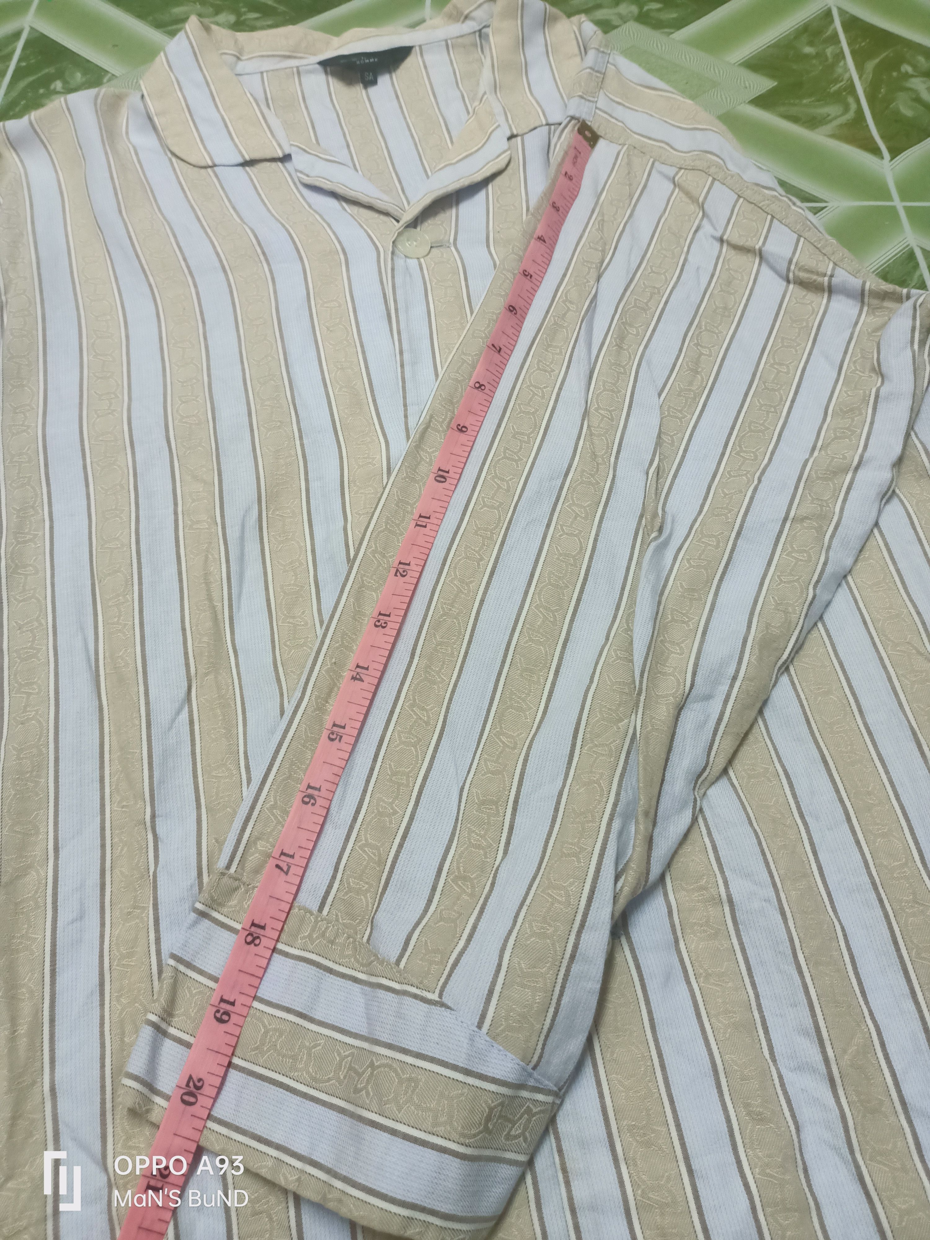 Celine × Vintage Vintage Celine Homme Button Shirt Size M / US 6-8 / IT 42-44 - 13 Thumbnail