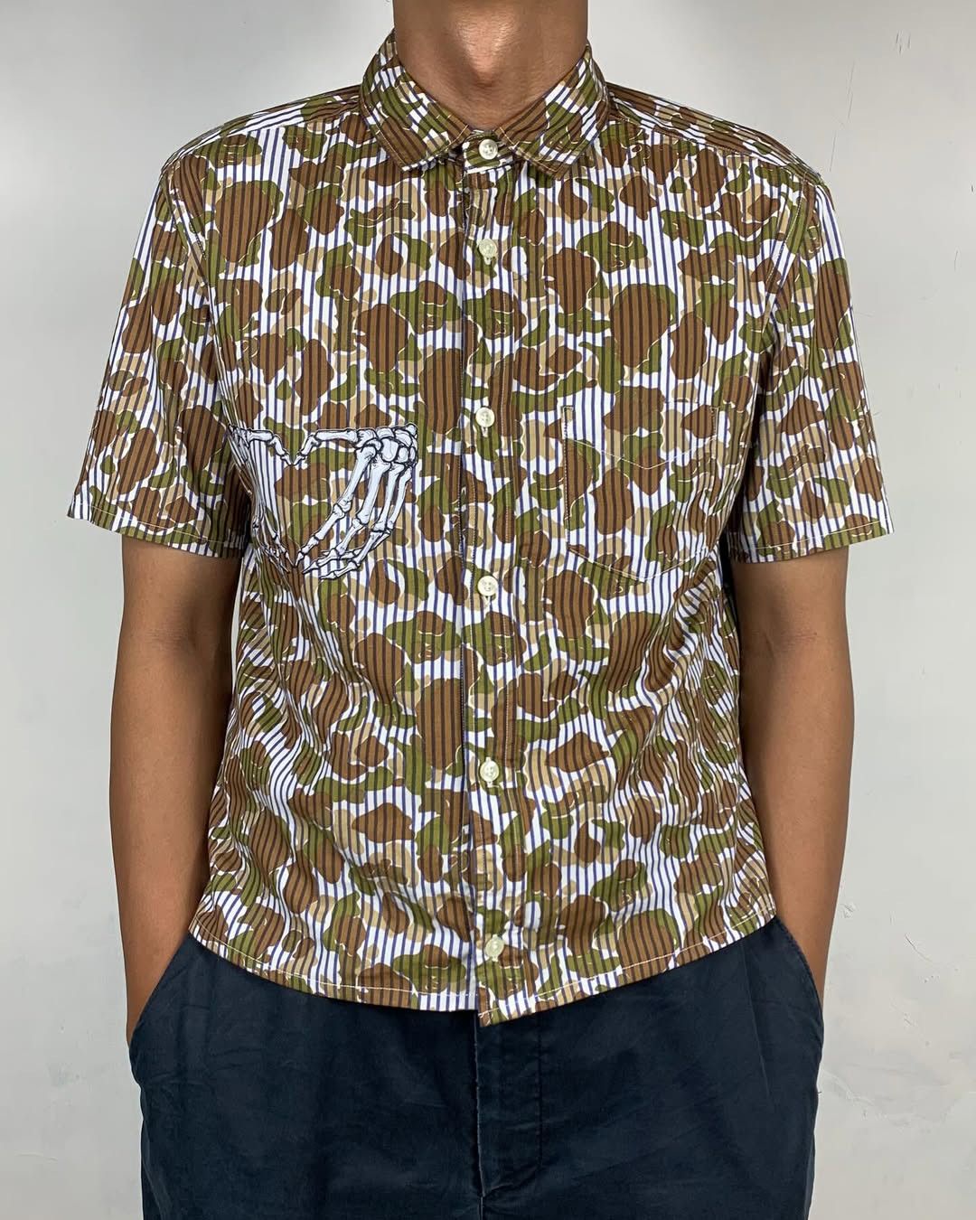 Other Military Camo boxy shirt rework Size US L / EU 52-54 / 3 - 6 Thumbnail