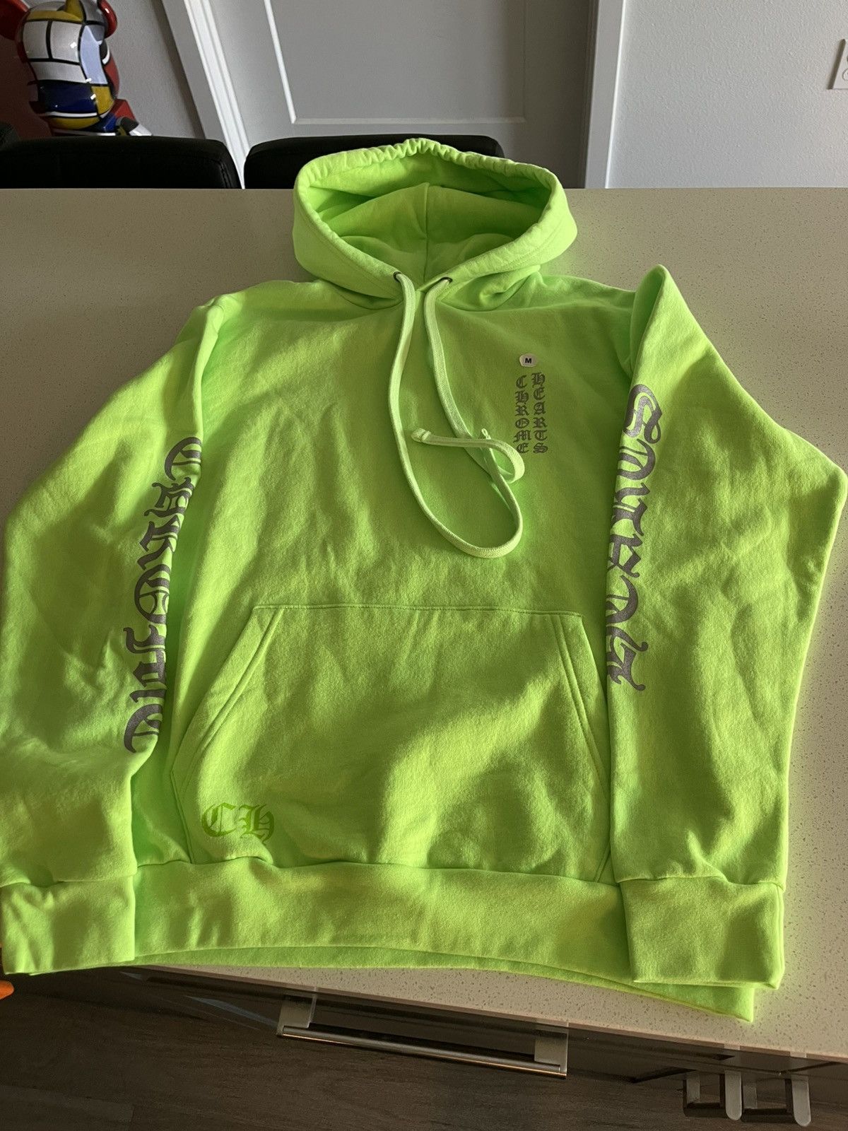 Chrome Hearts Chrome Hearts Vertical Arm Logo Hoodie Size US M / EU 48-50 / 2 - 1 Thumbnail
