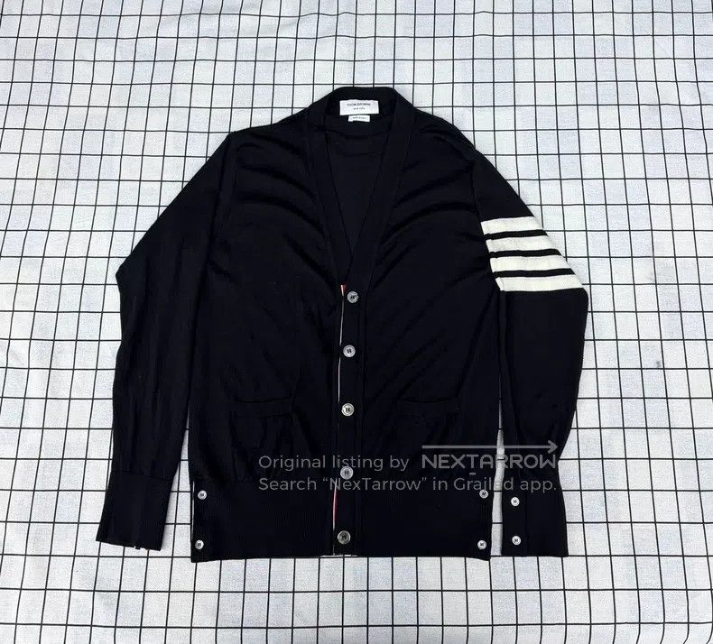 Thom Browne Thom Browne Wool cardigan Size US M / EU 48-50 / 2 - 1 Thumbnail