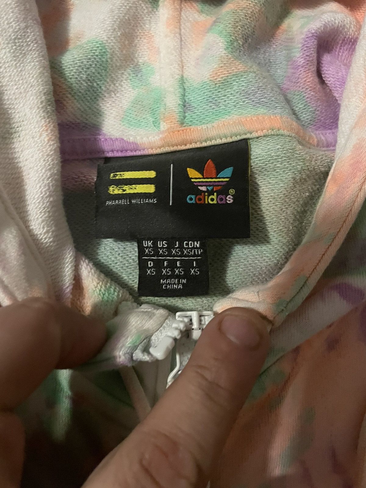 Adidas × Pharrell Adidas Originals by Pharrell HU Holi Full Zip Hoodie Size US XS / EU 42 / 0 - 4 Thumbnail