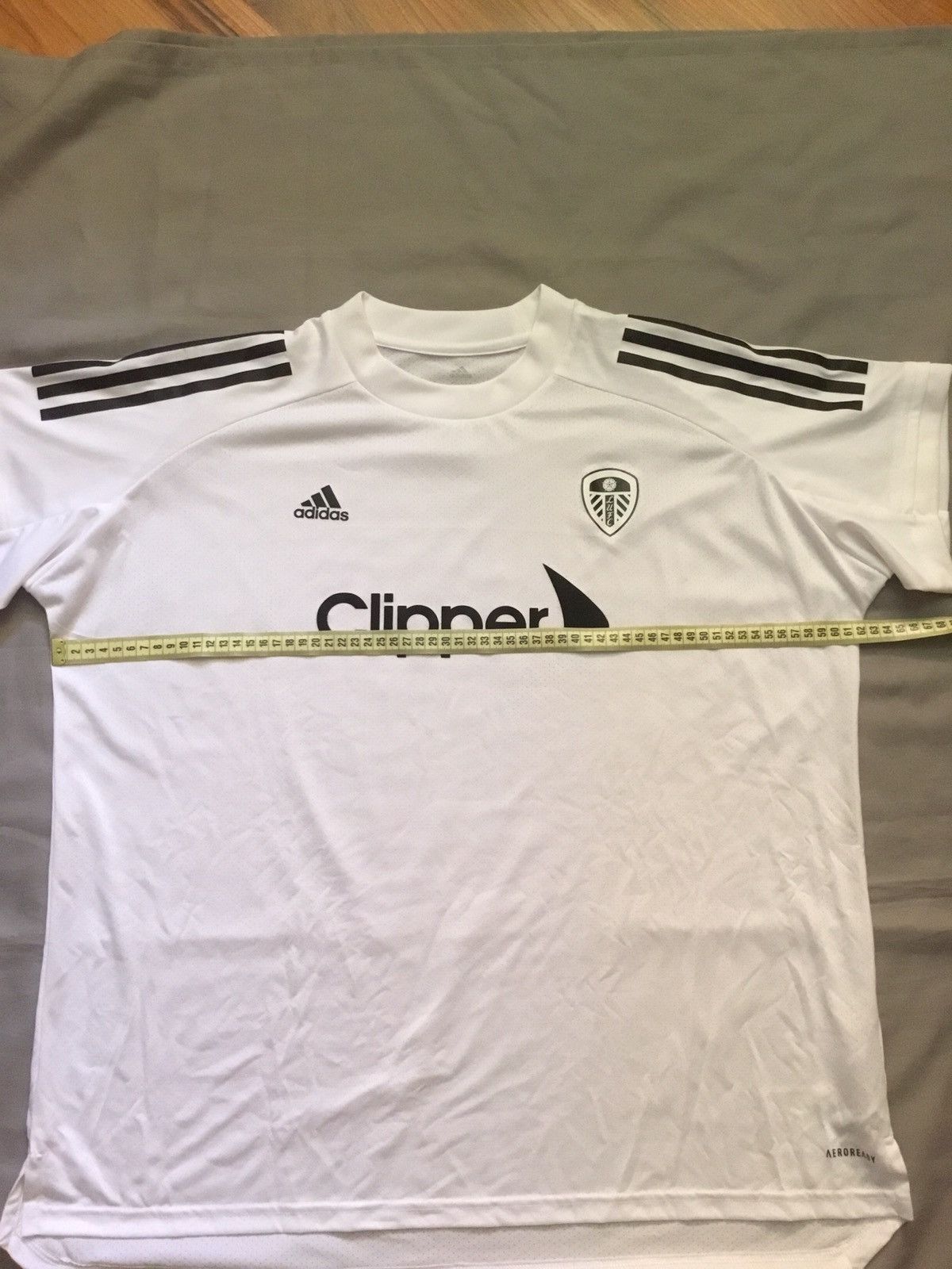 Adidas Adidas Leeds United 2020-21 training shirt jersey size XXL Size US XXL / EU 58 / 5 - 5 Thumbnail