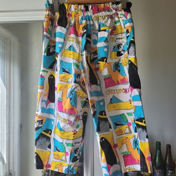 Vintage Vintage Brobell Egyptian Cairo cartoon capri pants Size 32" / US 10 / IT 46 - 5 Thumbnail