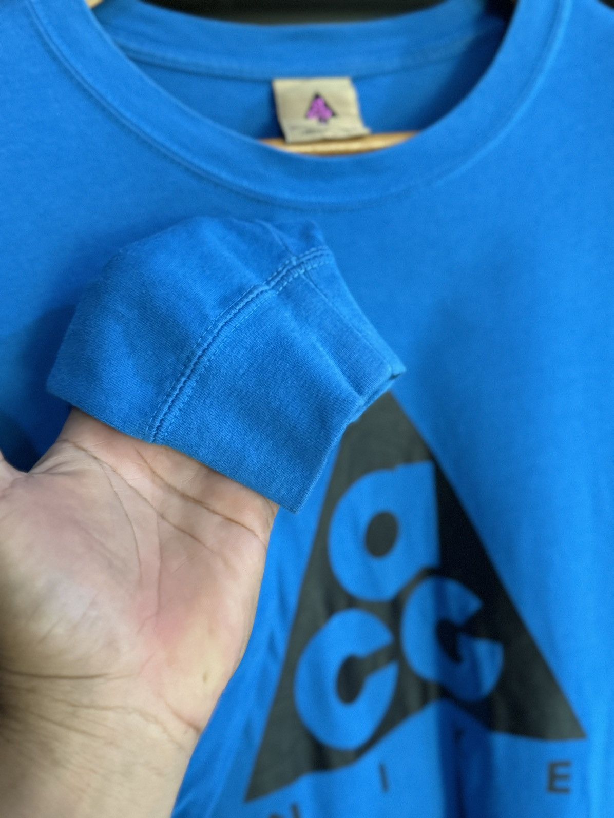 Nike × Nike ACG × Vintage Nike Acg Long Sleeve Streetwear Tee Size US L / EU 52-54 / 3 - 7 Thumbnail