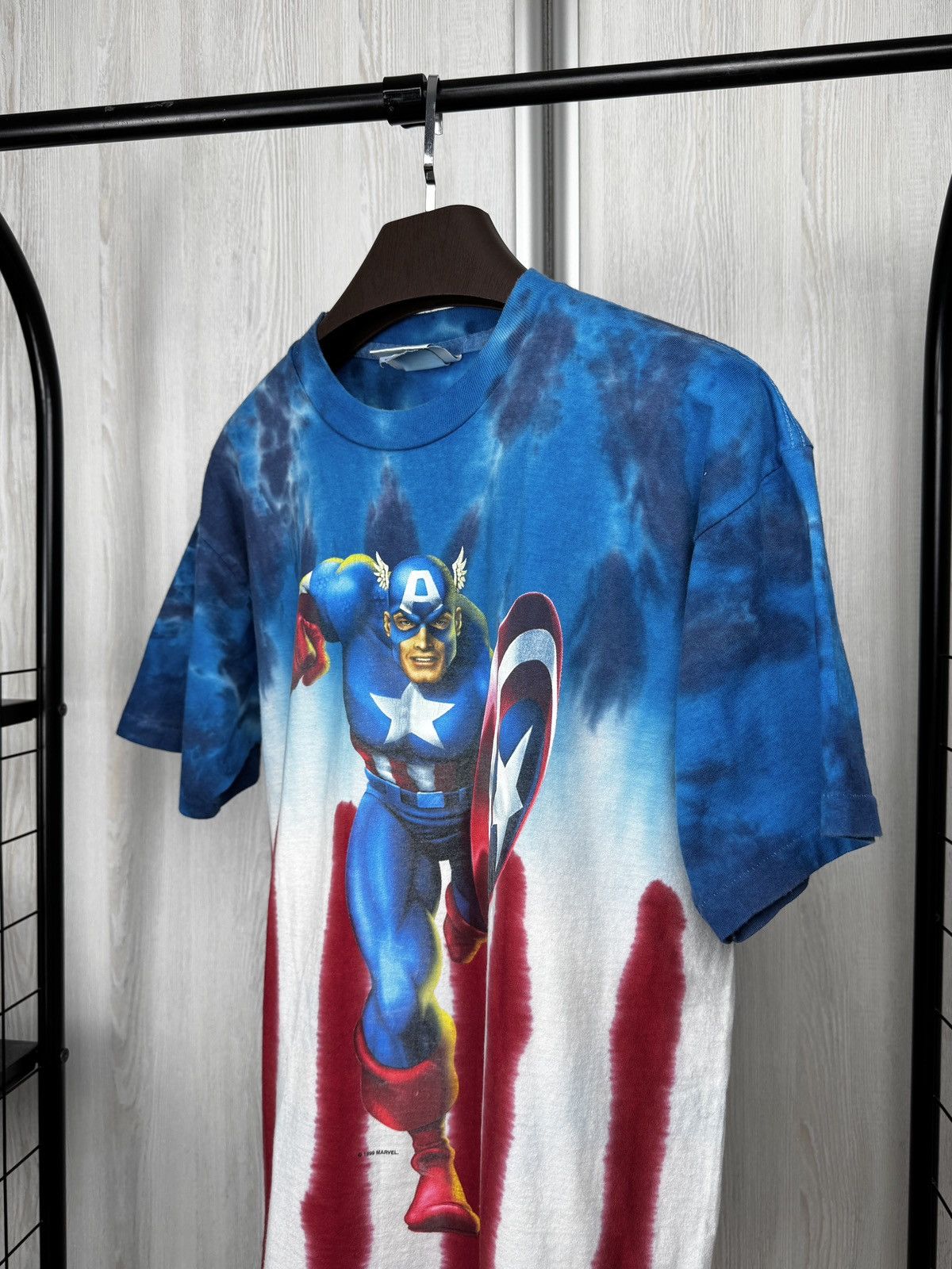 Universal Studios Vintage 1999 Captain America Universal Studios Tee USA made Size US M / EU 48-50 / 2 - 5 Thumbnail