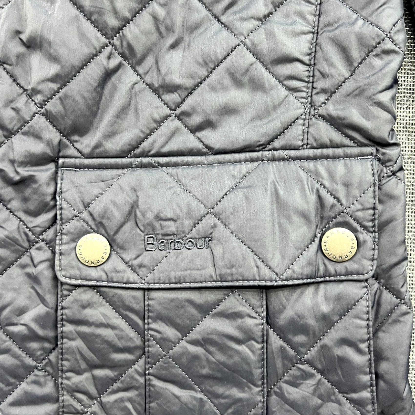 Barbour Barbour Ariel Quilted Jacket Mens Medium Motorcycle Black Quilted Bomber Jacket Barbour Mens M Black Size US M / EU 48-50 / 2 - 3 Thumbnail