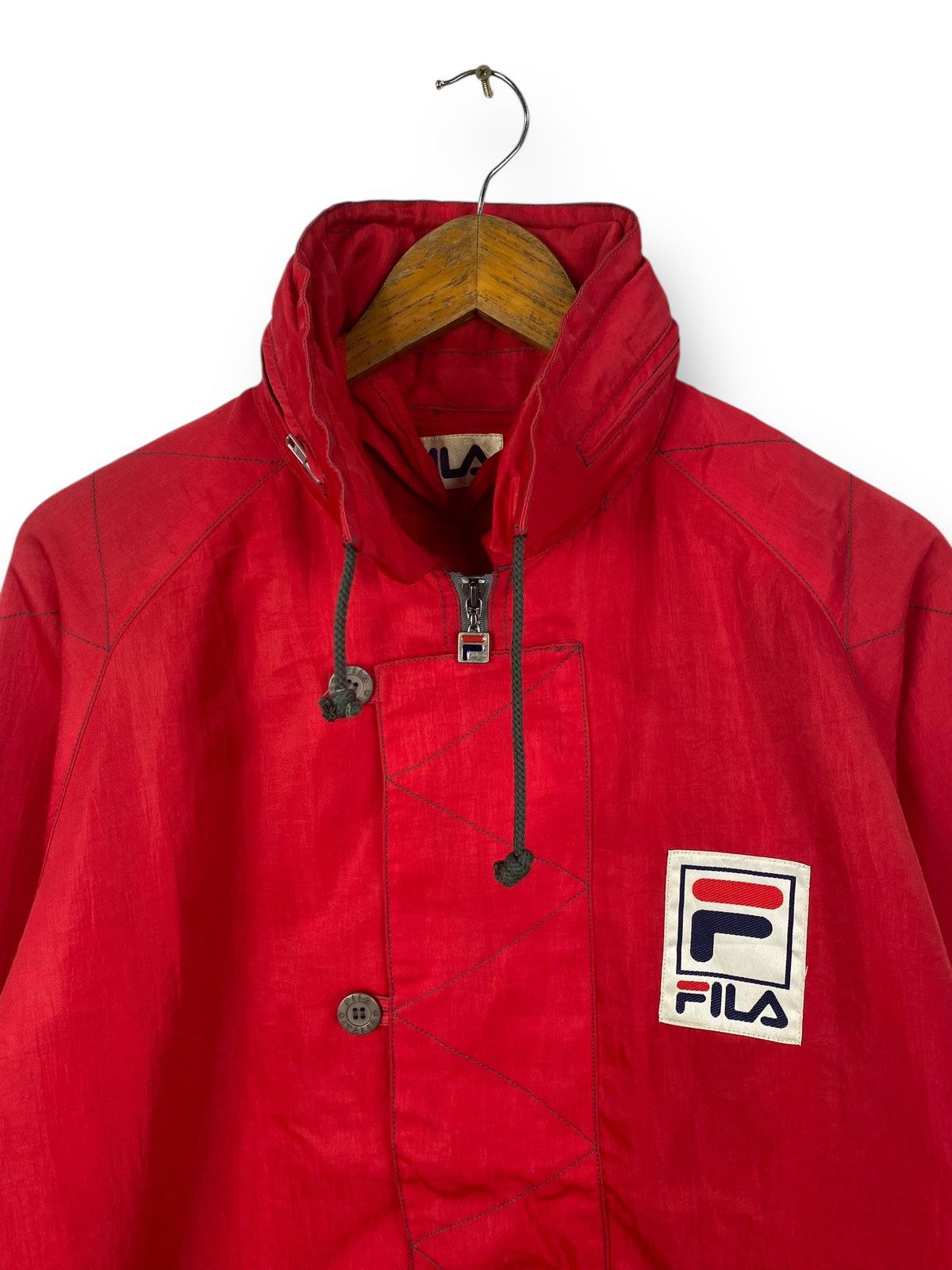 Fila × Vintage Vintage Fila Light Jacket Over Size. #E3 Size US XXL / EU 58 / 5 - 2 Thumbnail