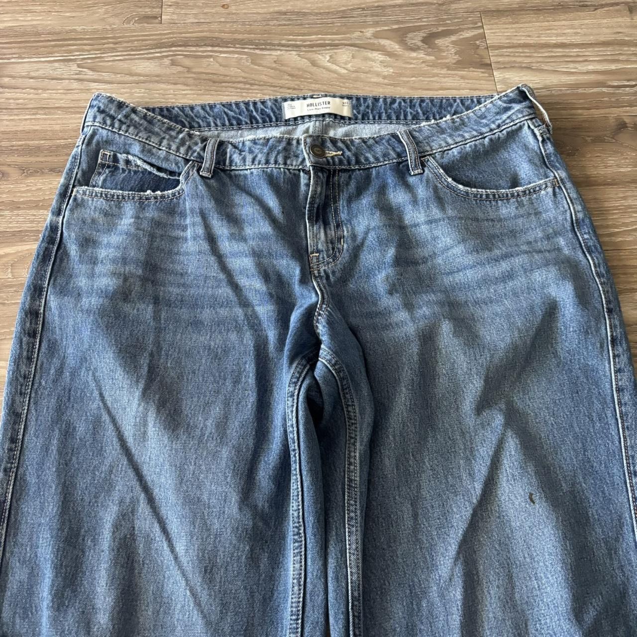 Vintage Crazy Vintage Y2K/2000s Low Rise Baggy Medium Wash Streetwear Skater Denim Jeans! 38x29 Size US 38 / EU 54 - 5 Thumbnail