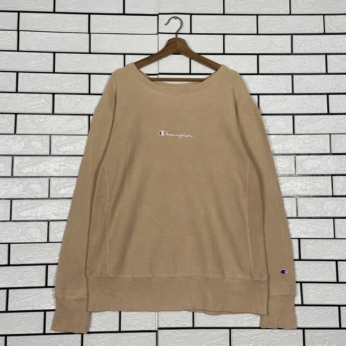 Champion Champion Reverse Weave Brown Crewneck Sweatshirt Size US L / EU 52-54 / 3 - 1 Thumbnail