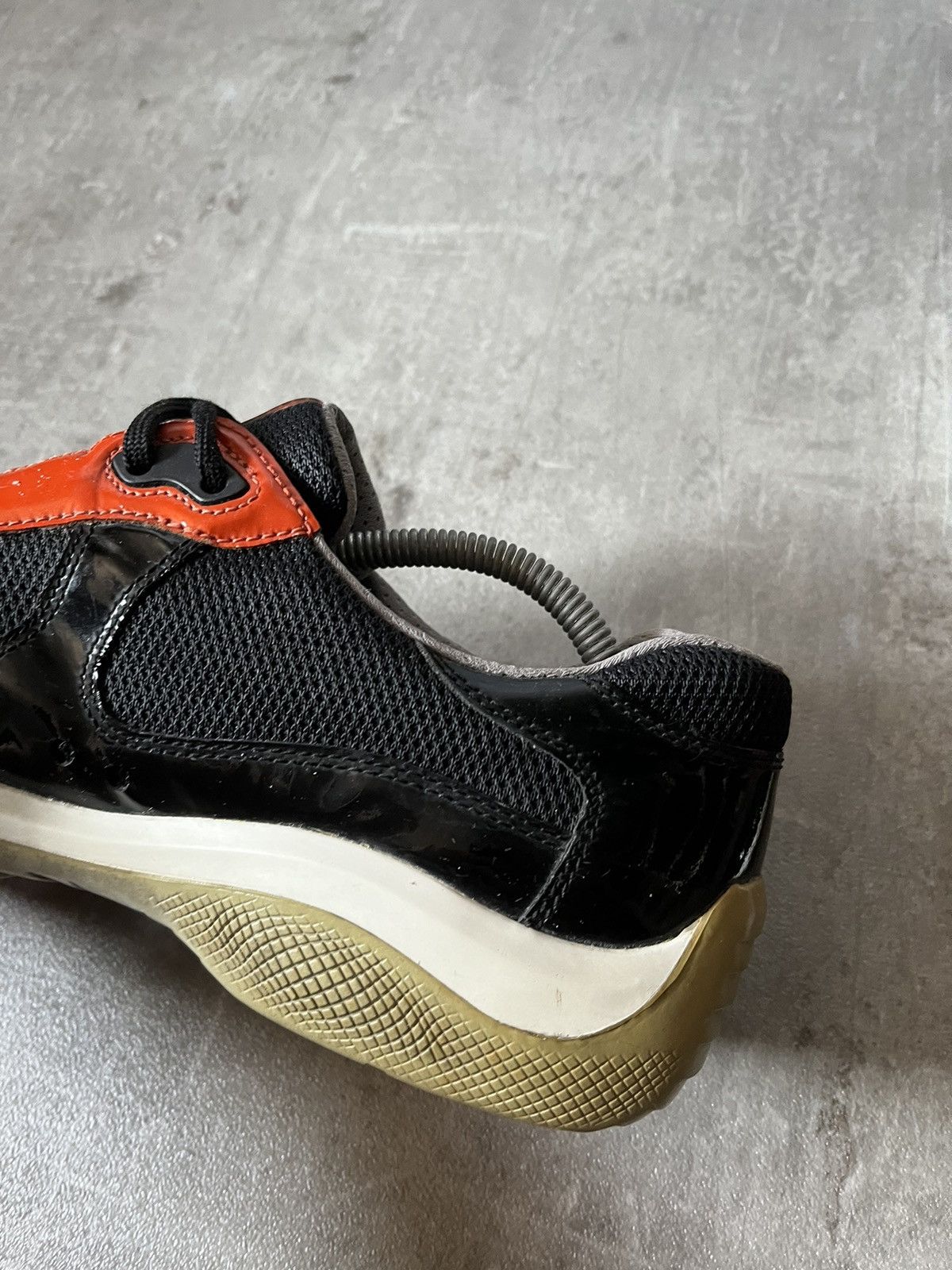 Prada Vintage Prada american cup low shoes orange navy Size US 9 / EU 42 - 6 Thumbnail