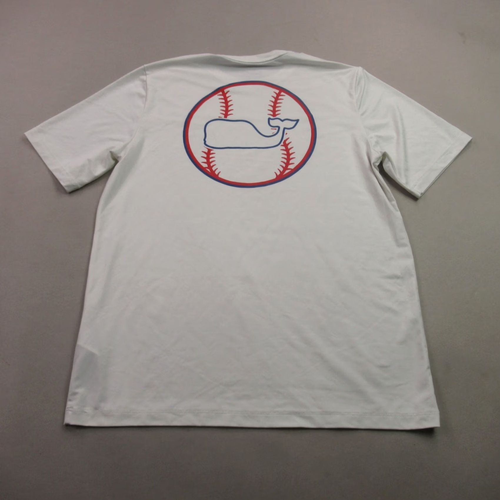 Vineyard Vines Vineyard Vines Shirt Mens Large Short Sleeve Crew Neck Performance White Size US L / EU 52-54 / 3 - 5 Thumbnail