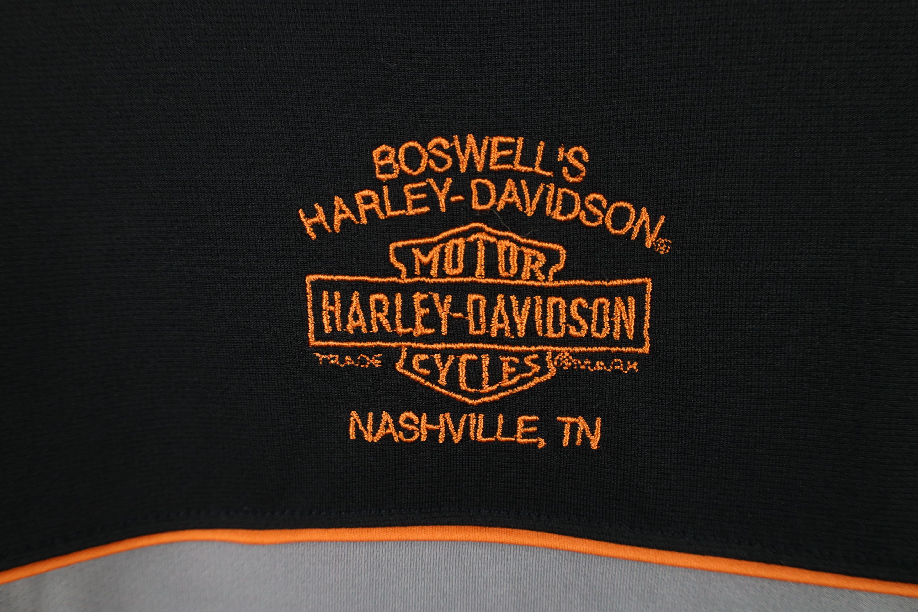 Harley Davidson Y2K Harley Davidson Color Block Knit Short Sleeve T-Shirt Size US XL / EU 56 / 4 - 11 Thumbnail