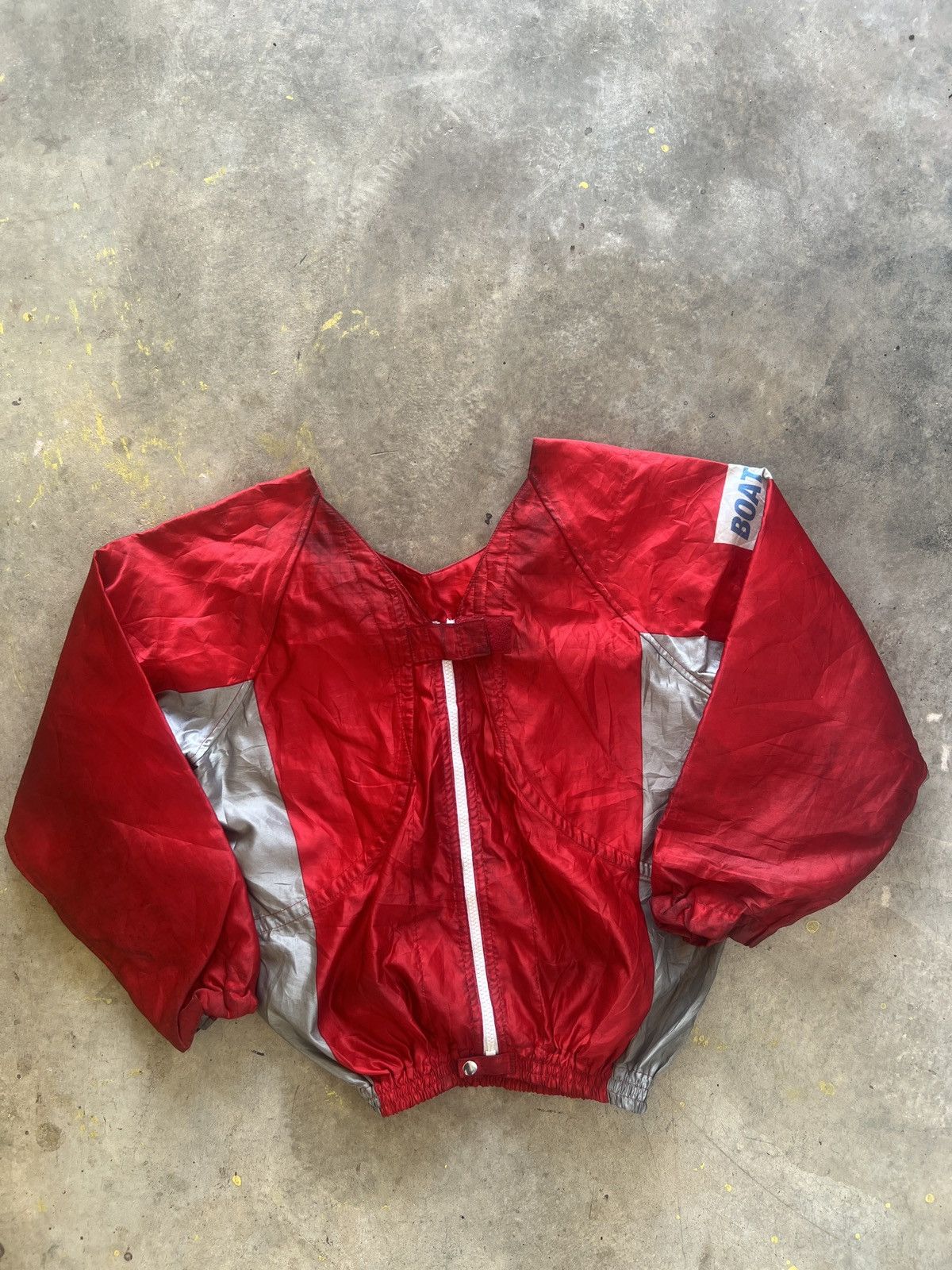 Japanese Brand × Vintage Vintage Racing Motorboat Big Logo Over Print Size US M / EU 48-50 / 2 - 2 Thumbnail