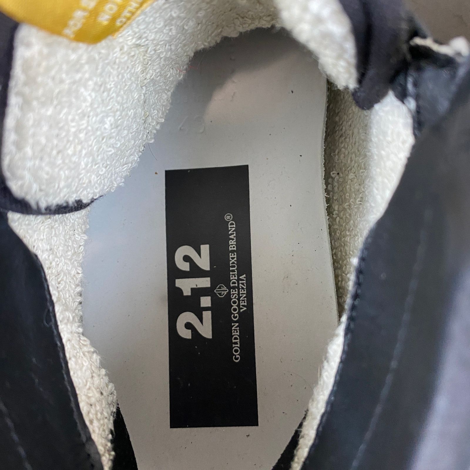 Golden Goose Superstar 2.12 High Top Sneakers Men's 43 US 10