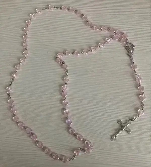 Jewelry Saint Benedict Rosary Necklace Chain Catholic Church Jesus Size ONE SIZE - 8 Thumbnail