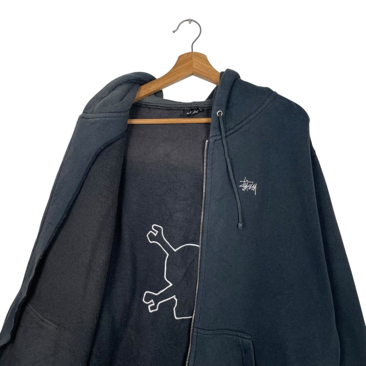 Stussy Stussy Zipper Hoodie Size US L / EU 52-54 / 3 - 11 Thumbnail