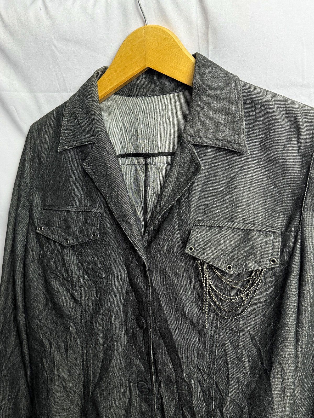 Japanese Brand 14th Chains Pocket Leilian Like Blazer Size US M / EU 48-50 / 2 - 5 Thumbnail