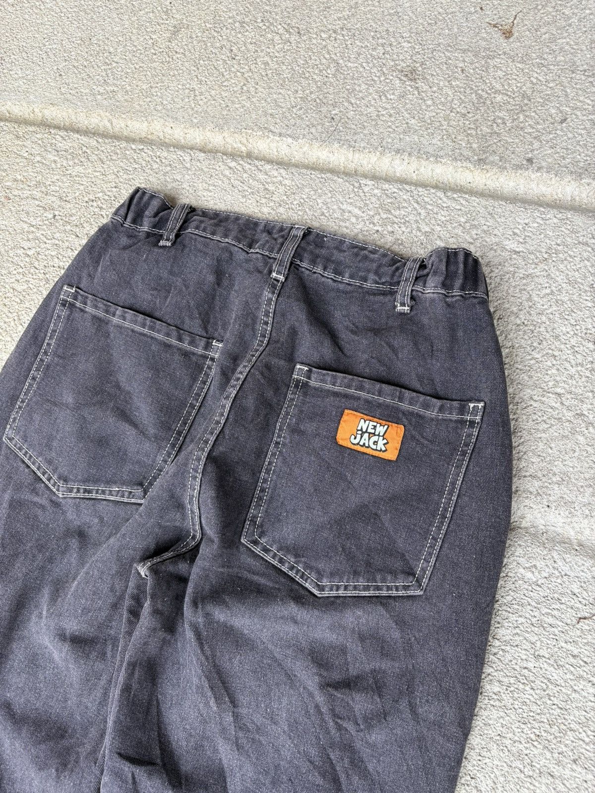 Japanese Brand New Jack ATG Vintage Y2K Baggy Pants Wide Leg Denim Size US 30 / EU 46 - 8 Thumbnail