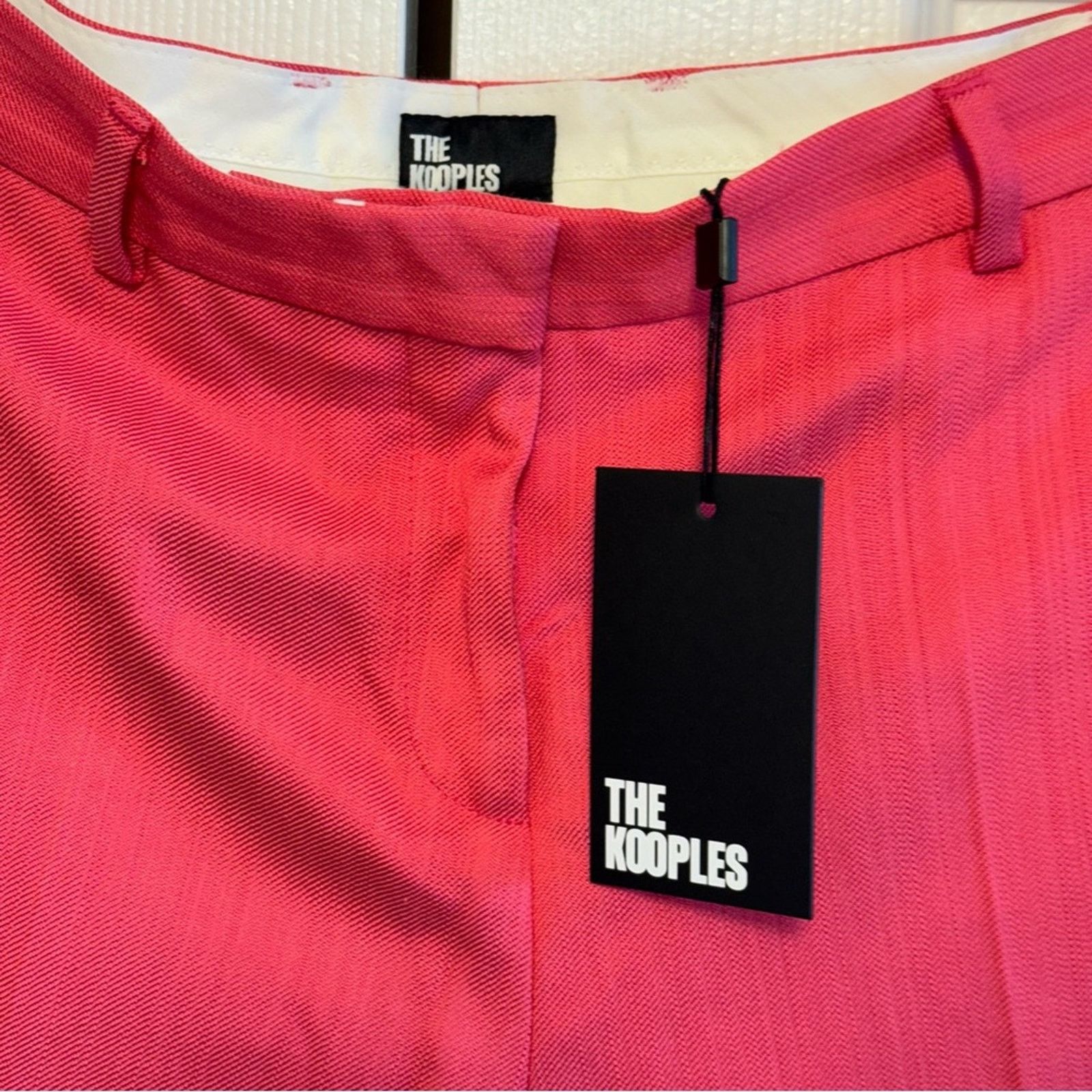 The Kooples NWT! The Kooples Pink Trousers, Size 34 Size XS / US 0-2 / IT 36-38 - 6 Thumbnail