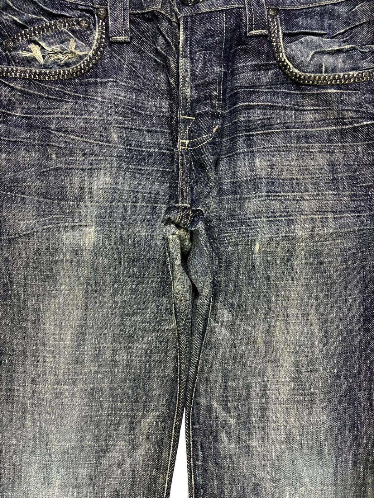 Rock & Republic Vintage Rock & Republic Distressed Bootcut Flare Jeans Size 31" - 5 Thumbnail
