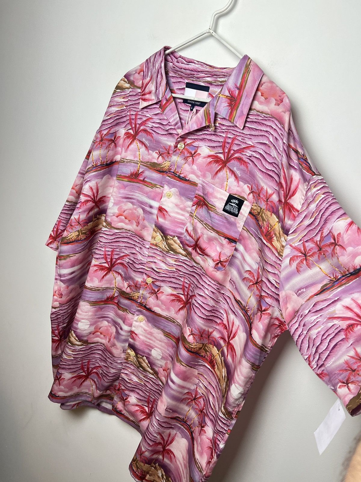Martine Rose MARTINE ROSE OVERSIZED ASF SHORT SLEEVE HAWAII SHIRT Size US L / EU 52-54 / 3 - 8 Thumbnail