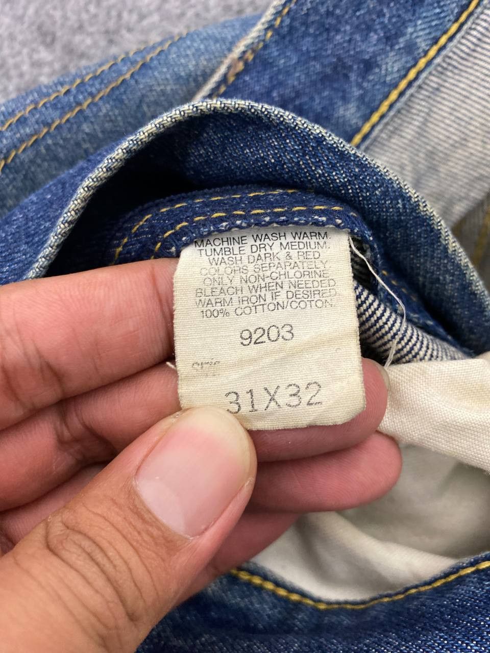 Lee vintage lee riders distressed denim nice design Size US 32 / EU 48 - 16 Thumbnail