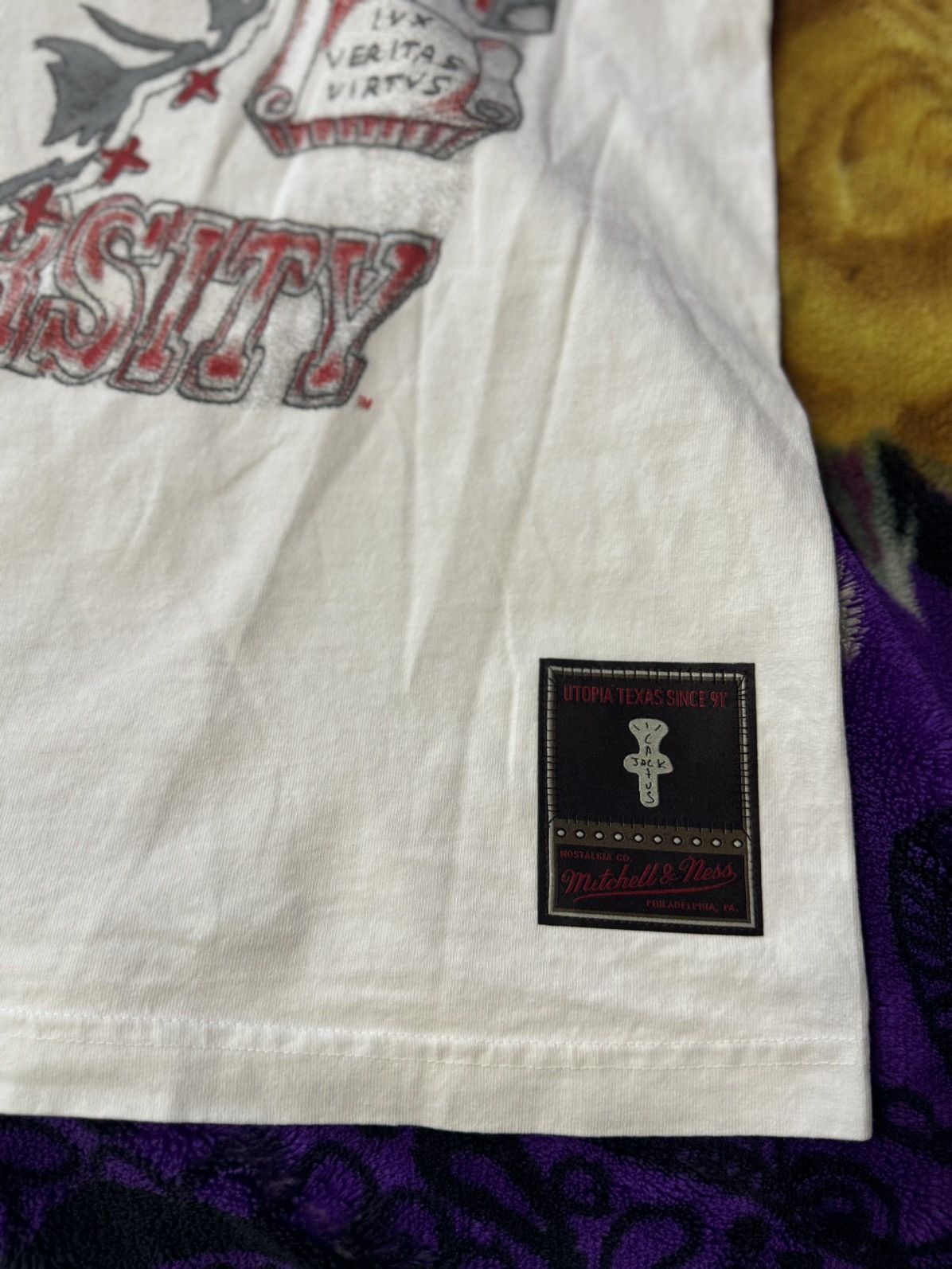 Mitchell & Ness × Travis Scott Travis Scott HUSKIES Cactus Jack Mitchell & Ness Size US XL / EU 56 / 4 - 2 Thumbnail