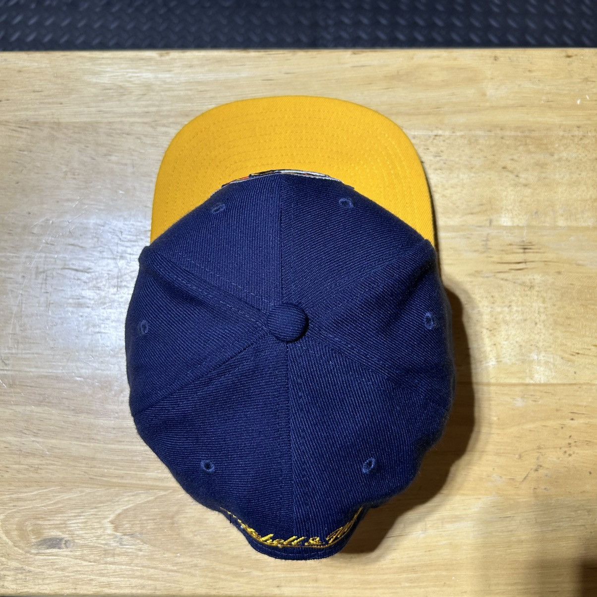 Mitchell & Ness Golden State Warriors Snapback Hat Cap NBA Mitchell & Ness Size ONE SIZE - 5 Thumbnail