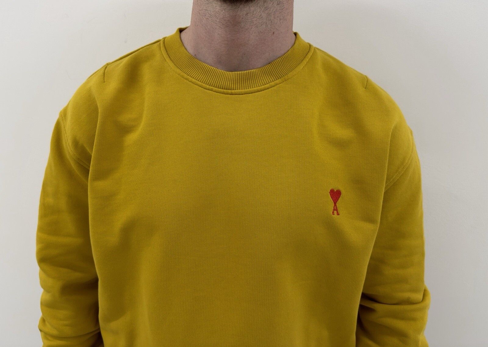 AMI Ami Paris Sweatshirt Logo Heart Mens Sweater size XL Size US XL / EU 56 / 4 - 2 Thumbnail
