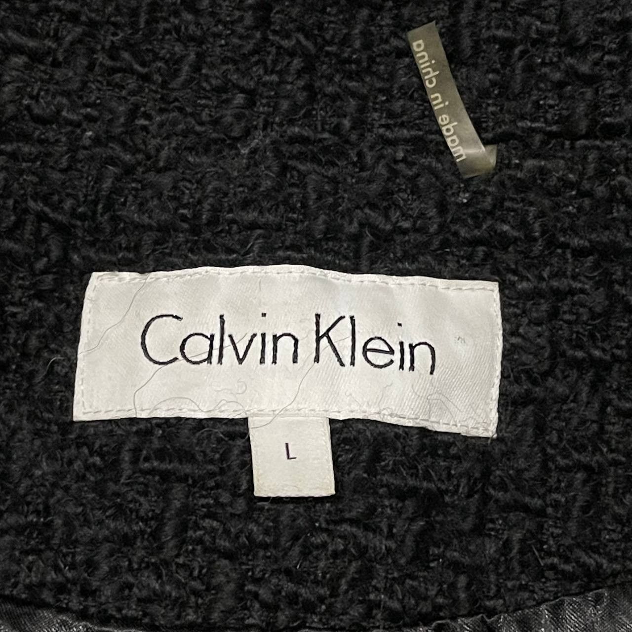 Vintage Calvin Klein Wool Coat Double Breasted